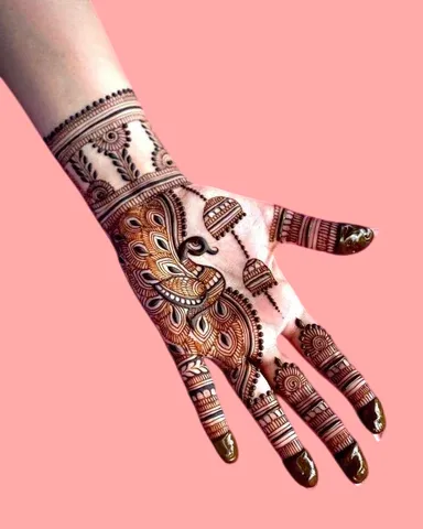 Minimalist Modern Mehndi